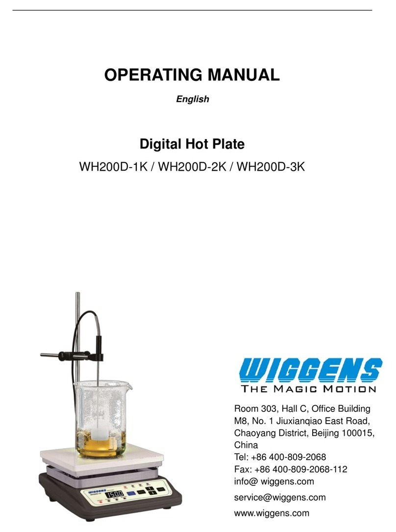 Wiggens WH200D-1K operating manual