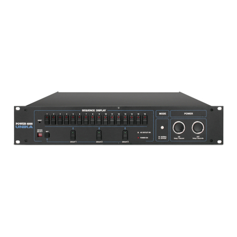 Unika POWER 4800 User manual