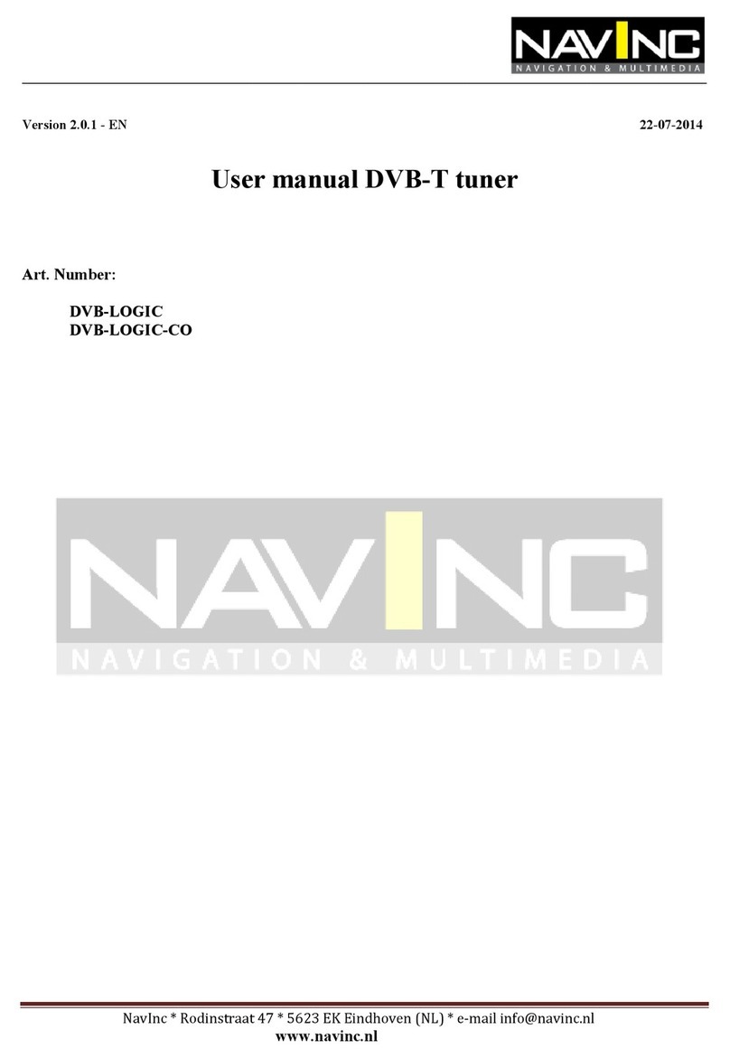 NavInc DVB-LOGIC user manual