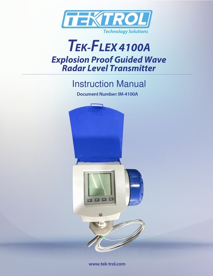 Tek-Trol TEK-FLEX 4100A User manual