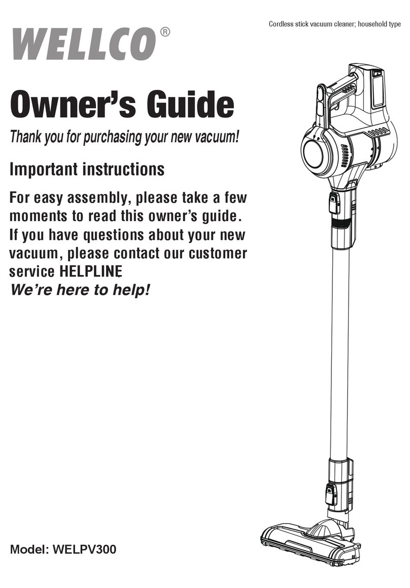 Wellco WELPV300 owner's manual