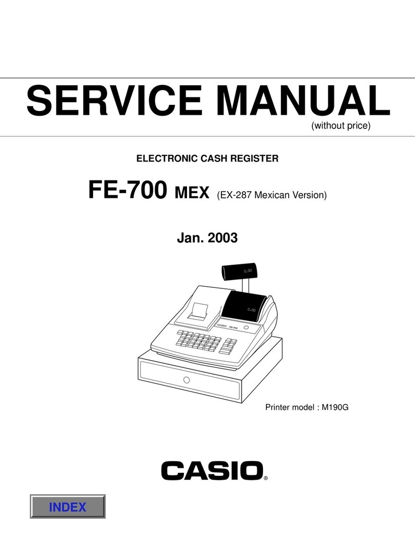 Casio FE-700 MEX User manual