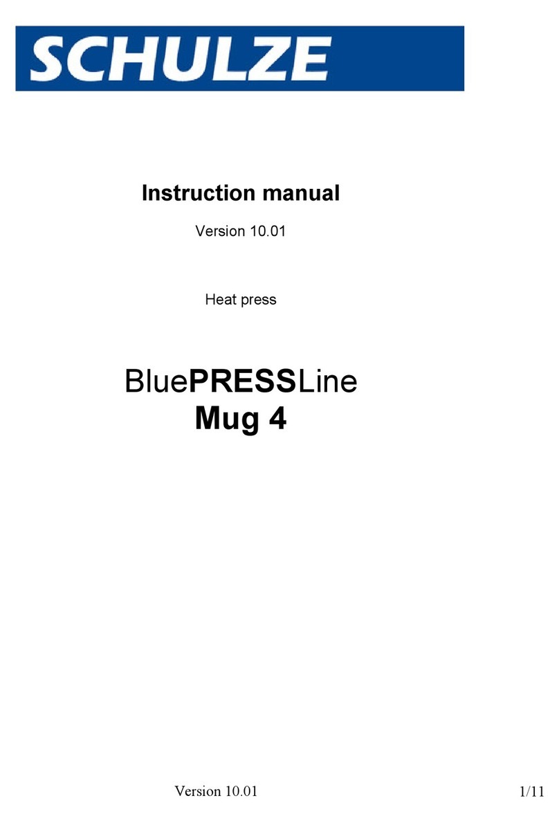 Schulze BluePRESSLine Mug 4 instruction manual