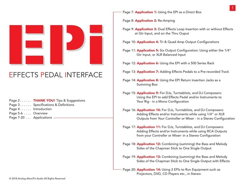 EPI Analog Alien manual
