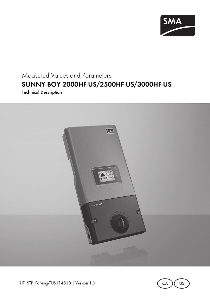 SMA sunny boy 2000hf-us Technical description