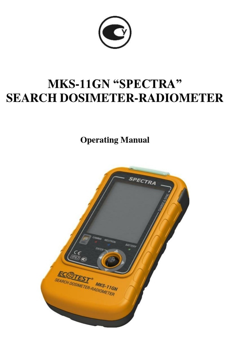 ECOTEST SPECTRA MKS-11GN User manual ECOTEST SPECTRA MKS-11GN User manual