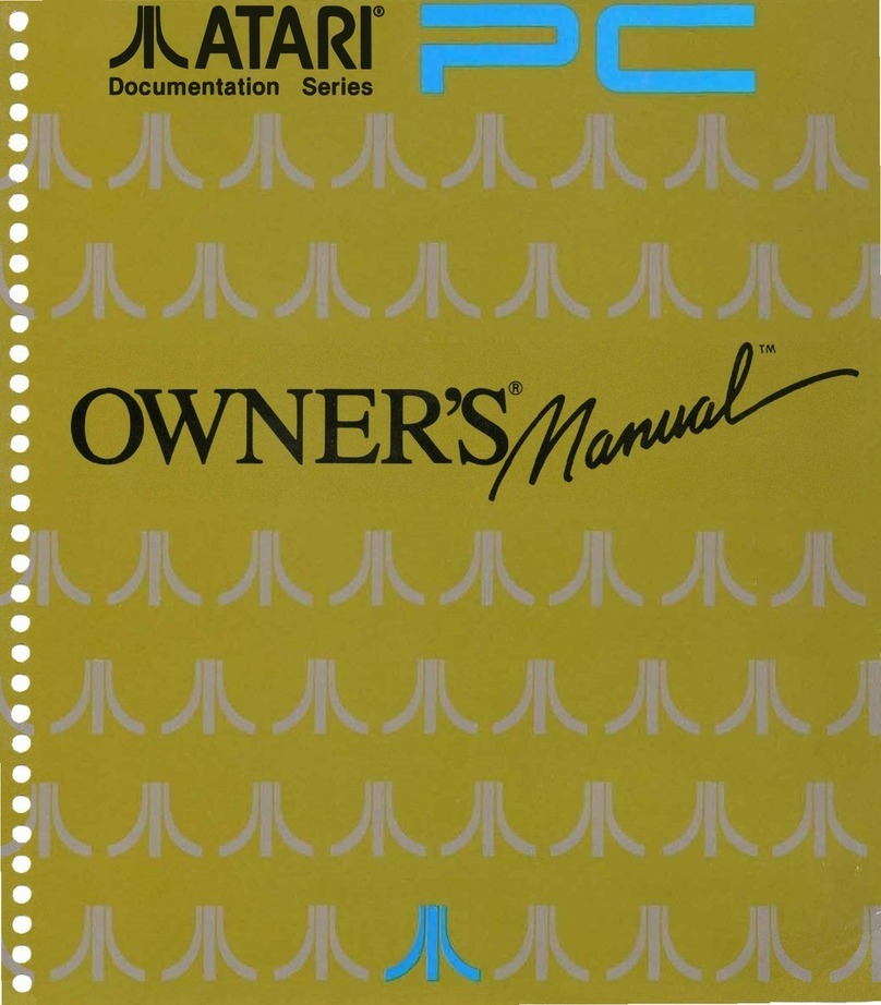 Atari PC User manual