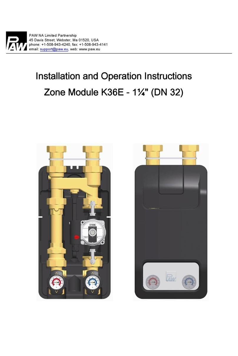PAW K36E User manual