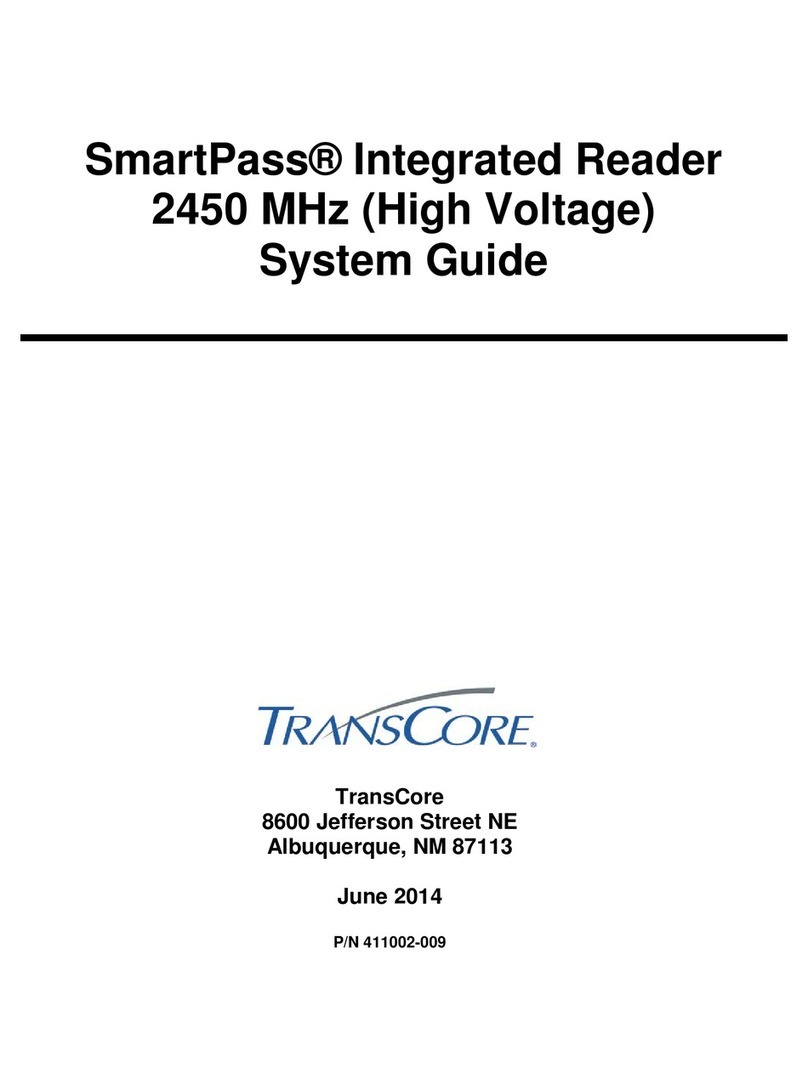 TransCore SmartPass AI1611 System guide