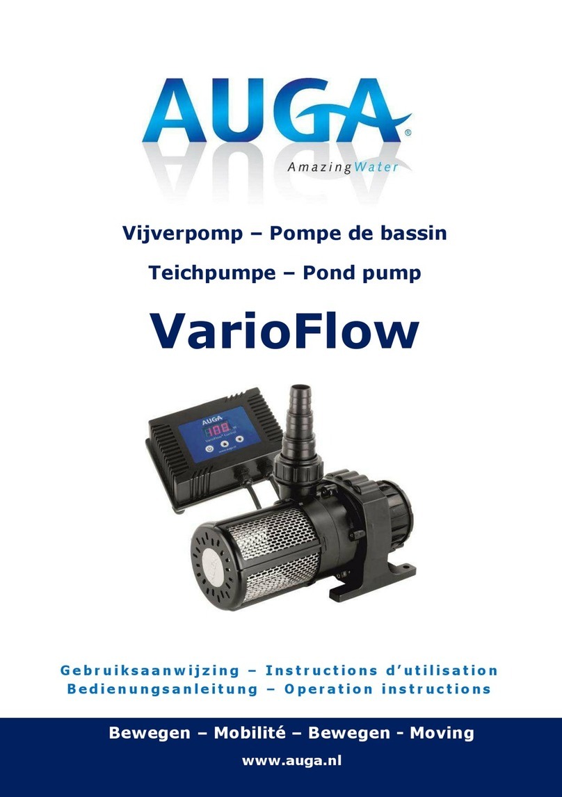 Auga VarioFlow operating instructions