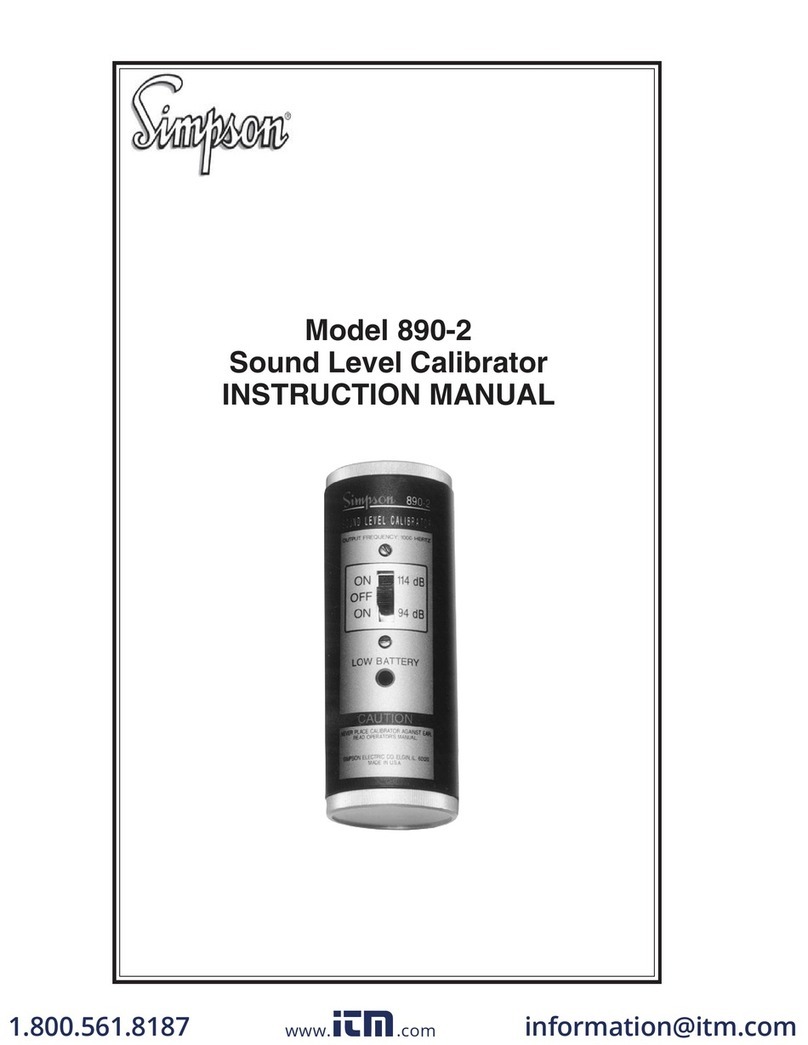 Simpson 890-2 instruction manual