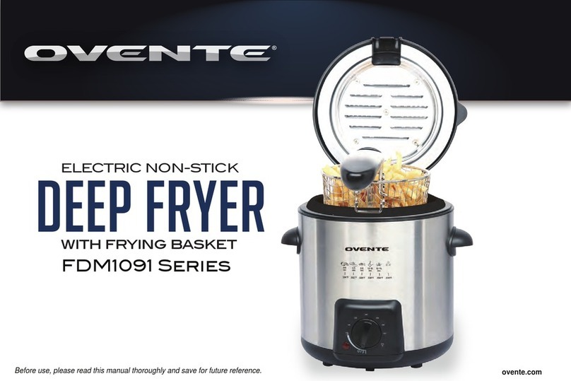 Ovente FDM1091 Series User manual