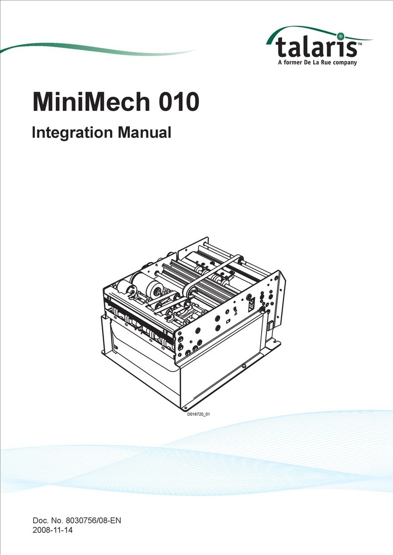 Talaris MiniMech 010 Integration manual