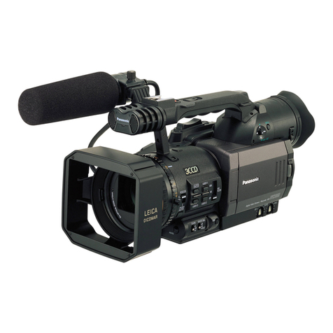 Panasonic AGDVX100BP - DVC CAMCORDER User manual Panasonic AGDVX100BP - DVC CAMCORDER User manual