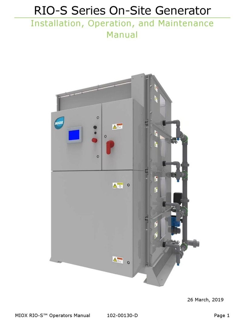 MIOX RIO-S Series User manual