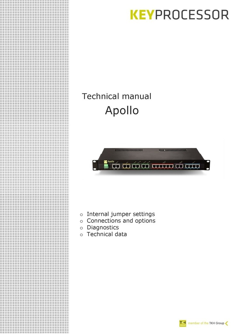 Keyprocessor Apollo Technical manual