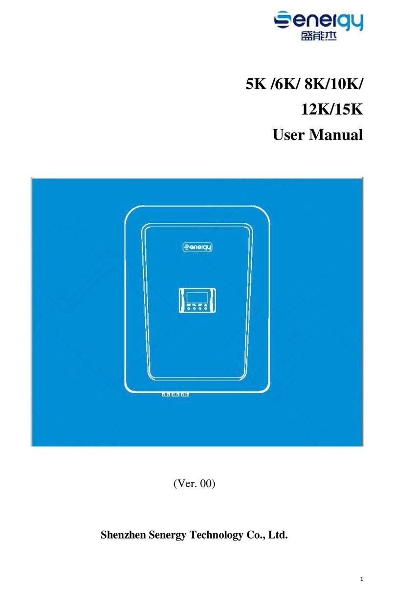 Senergy SE 5K Series User manual