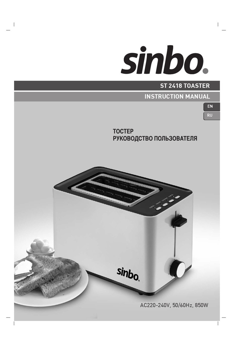 Sinbo ST 2418 instruction manual