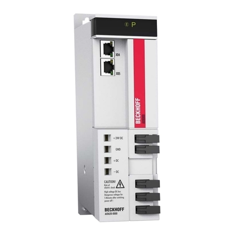Beckhoff AX8000 Operation manual