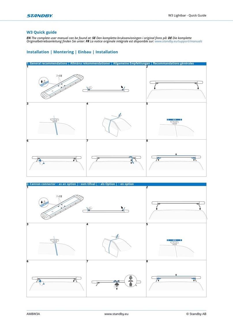 Standby W3 quick guide