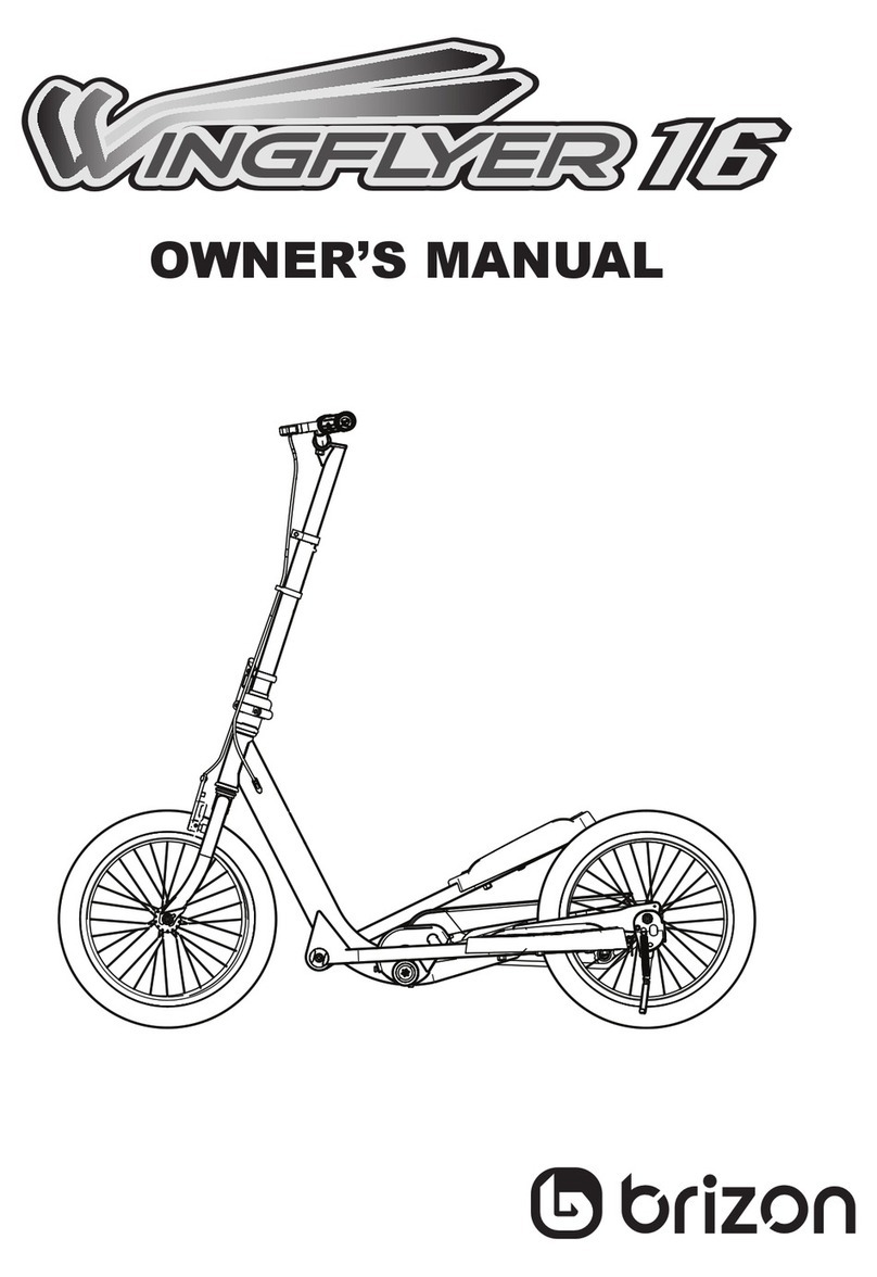 Brizon Wingflyer 16 owner's manual