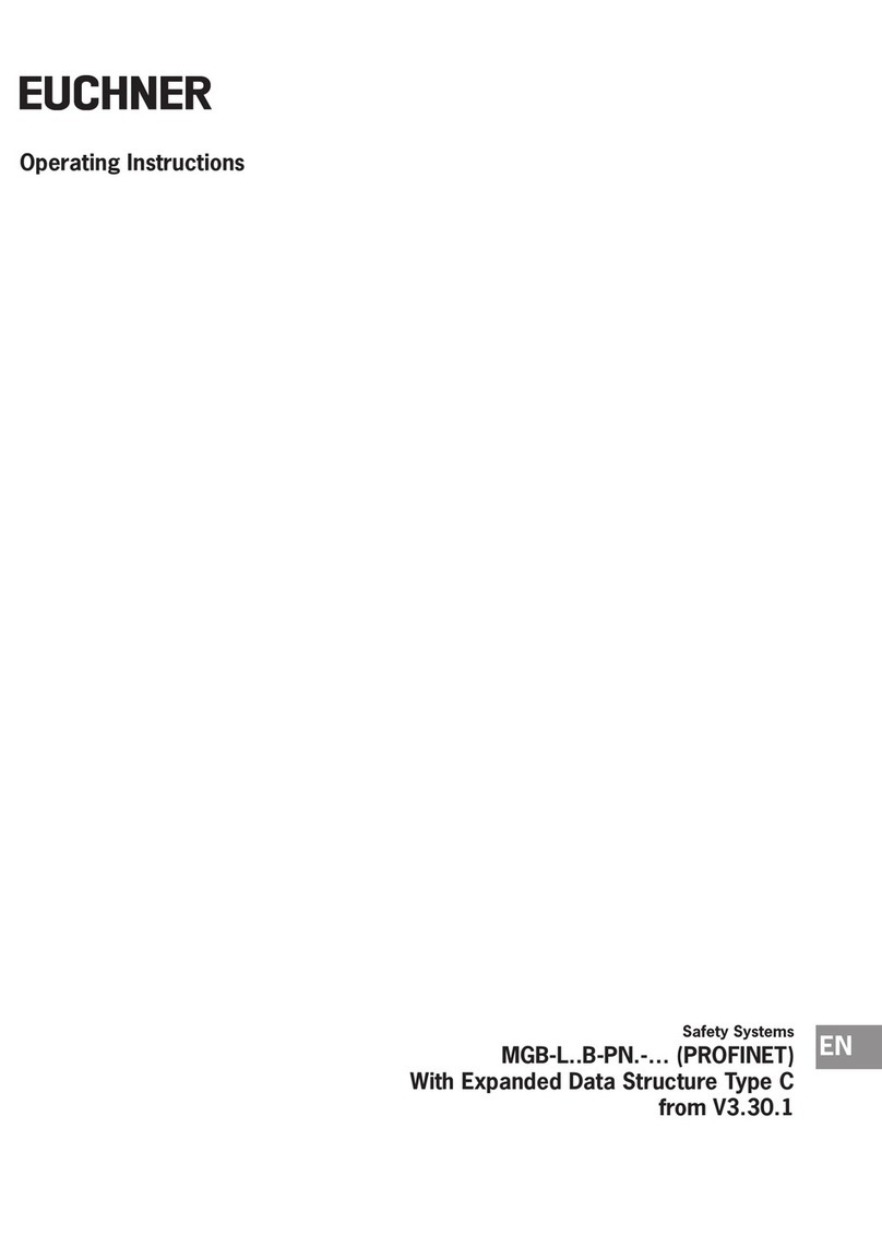 EUCHNER MGB-L**B-PN series User manual