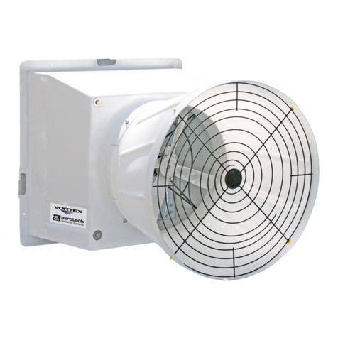 Munters Vortex VX26F1CR User manual