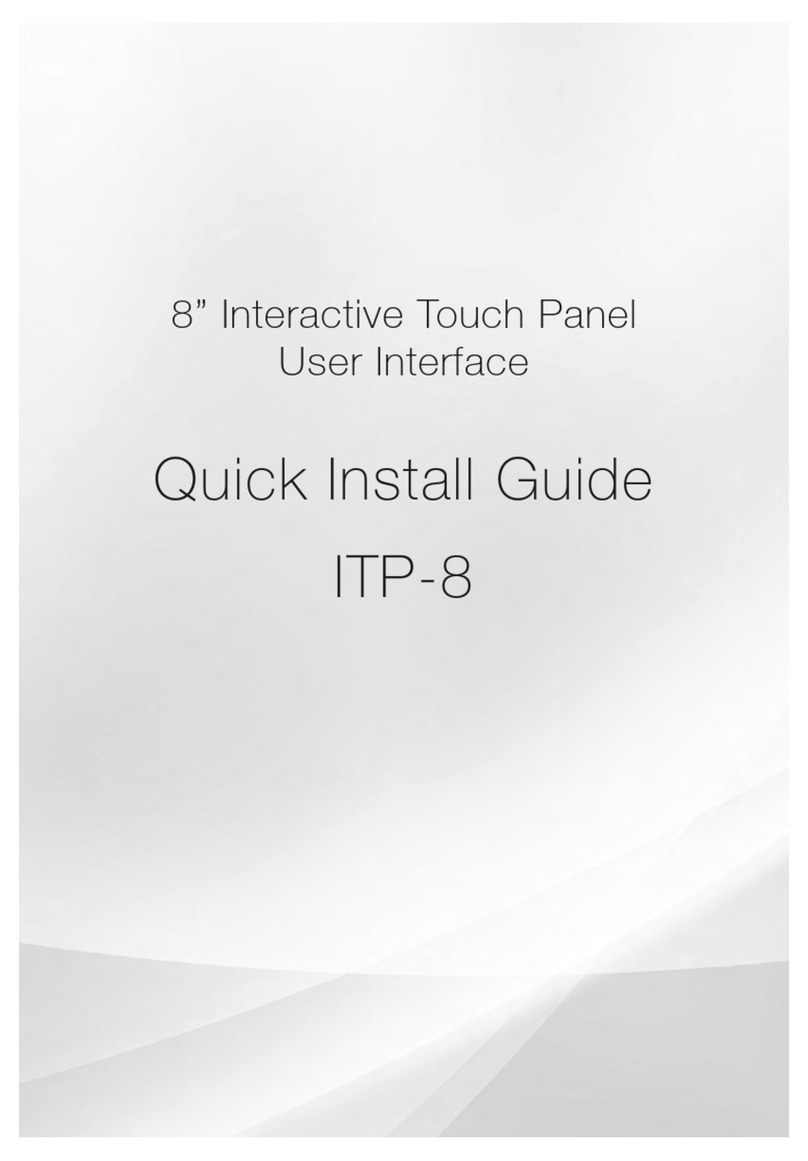 Nortek ITP-8 Quick install guide