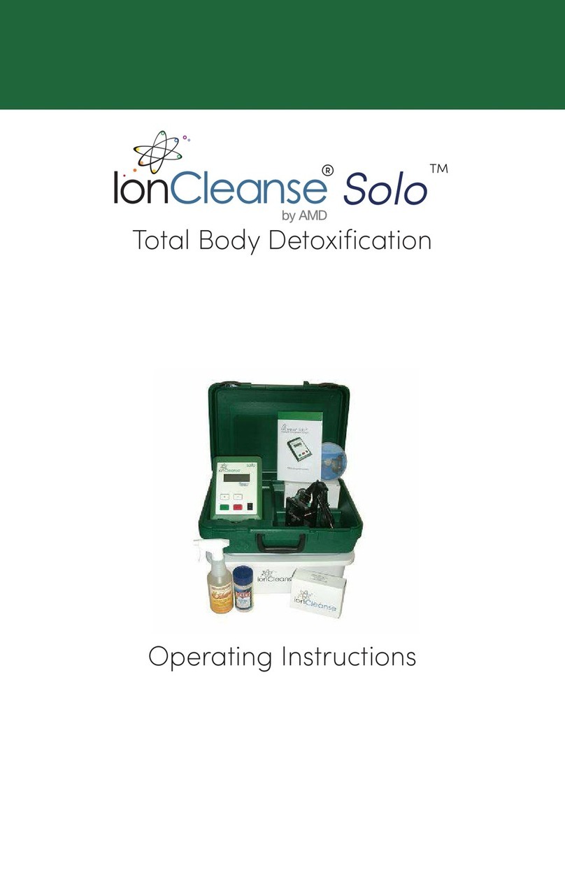 AMD IonCleanse Solo operating instructions