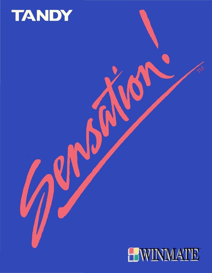 Winmate Tandy Sensation manual