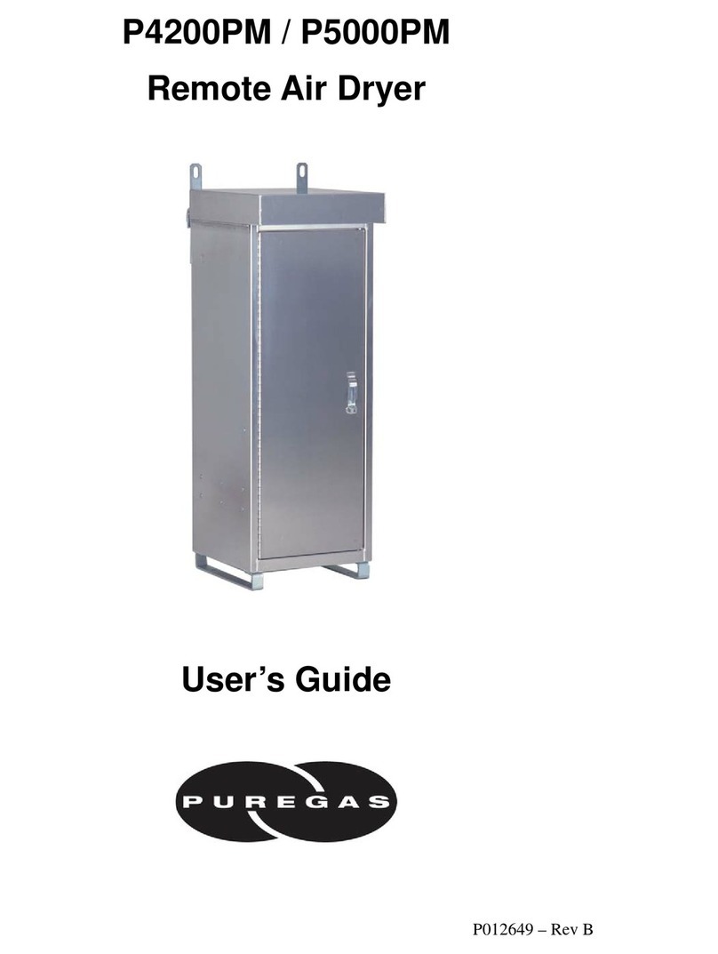 Puregas P4200PM user guide