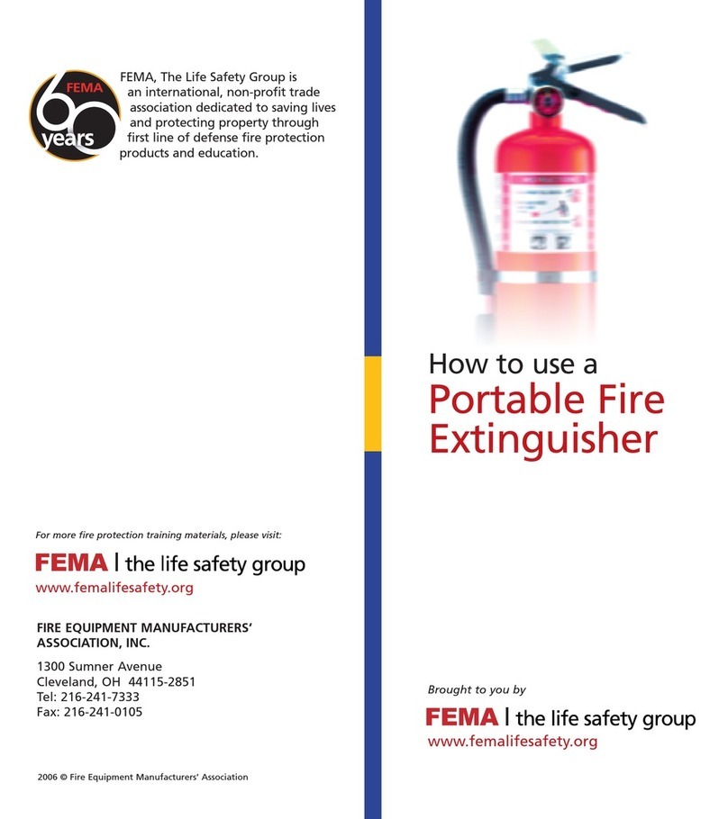 Fema Portable Fire Extinguisher How to use