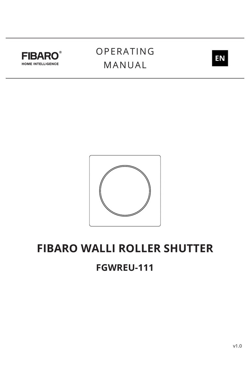 FIBARO WALLI FGWREU-111 operating manual