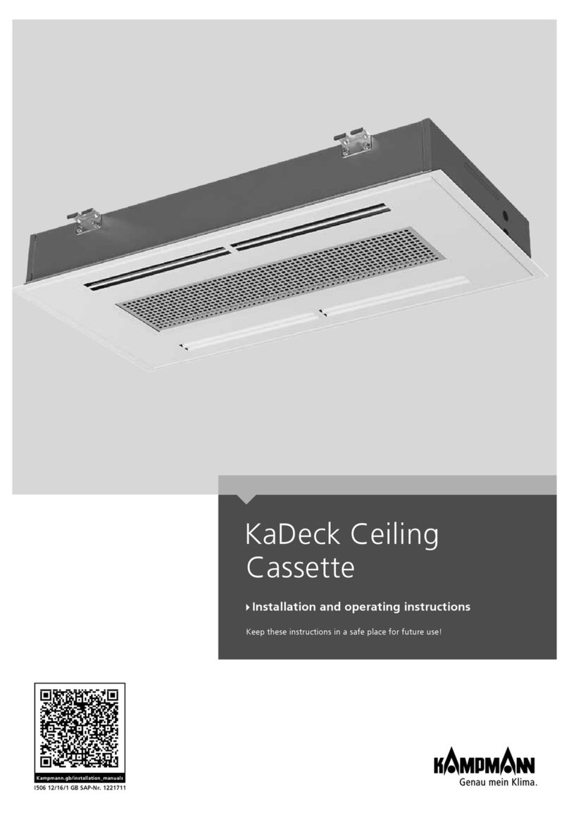 Kampmann KaDeck Series User manual