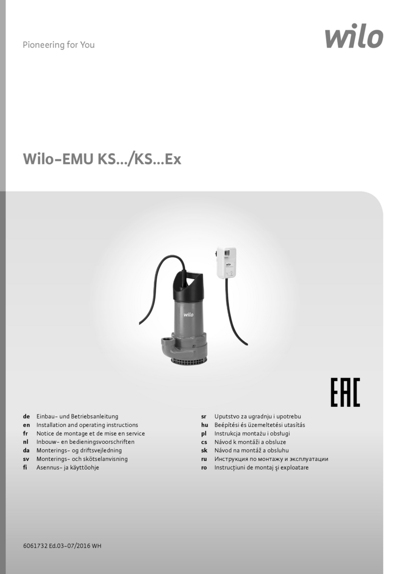 Wilo EMU KS Series User manual