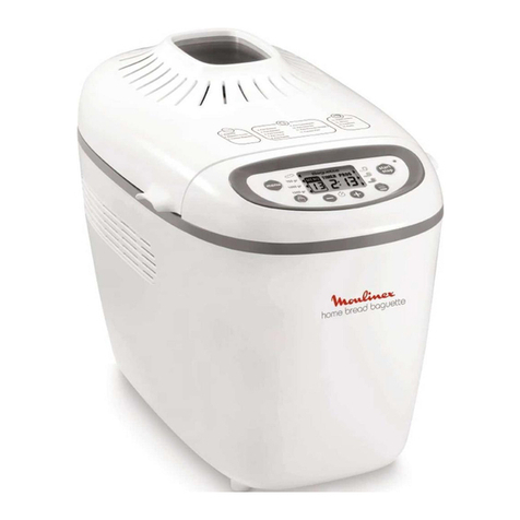 Moulinex Home Bread Baguette manual
