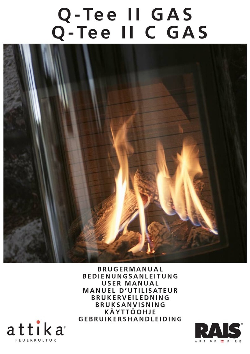RAIS/attika Q-Tee II GAS user manual