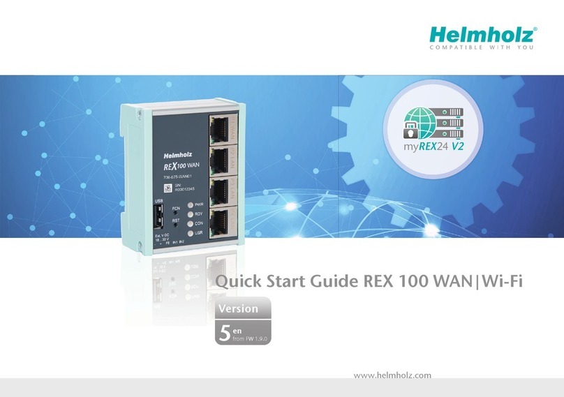 Helmholz REX 100 User manual