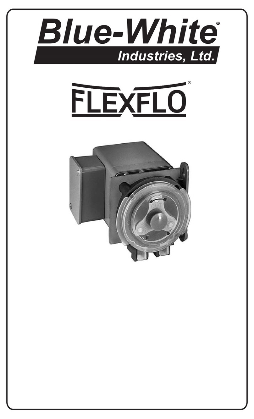 Blue-White FlexFlo A-1600 Series manual