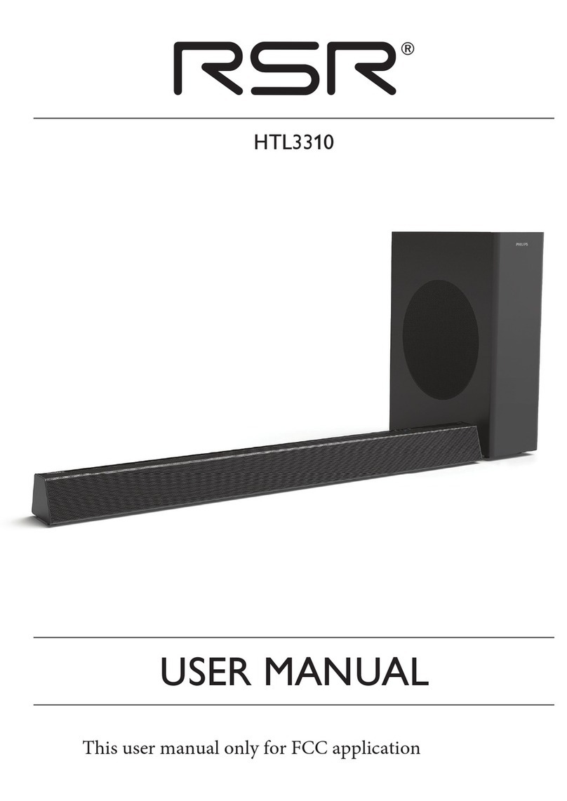 RSR HTL3310 User manual
