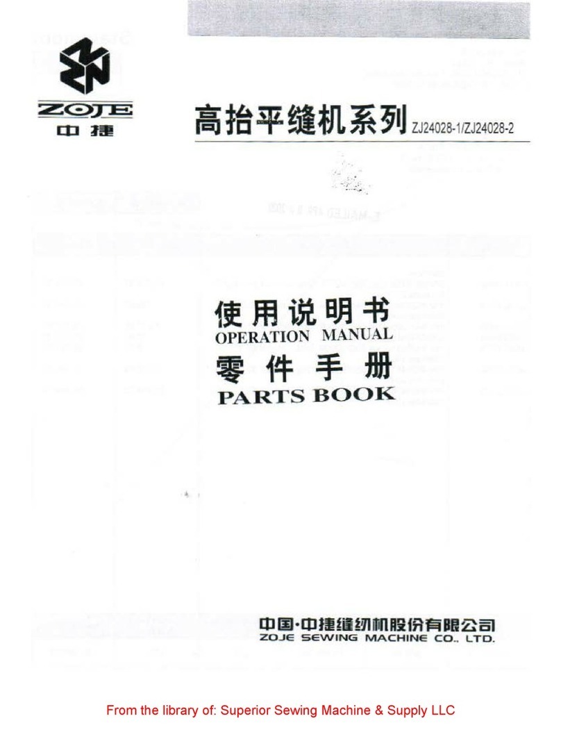 ZOJE ZJ24028-1 Operation manual