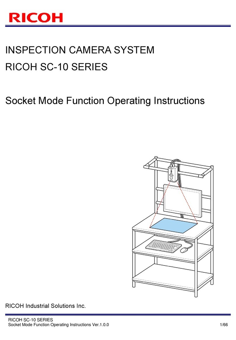 Ricoh SC-10 SERIES operating instructions