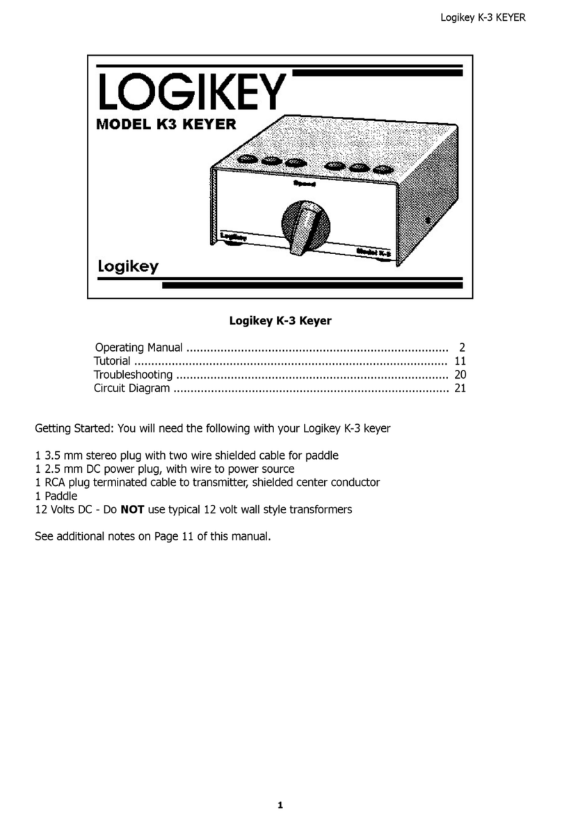 LogiKey K-3 operating manual