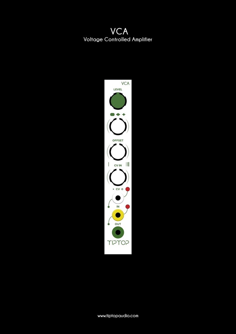 Tiptop Audio VCA user manual