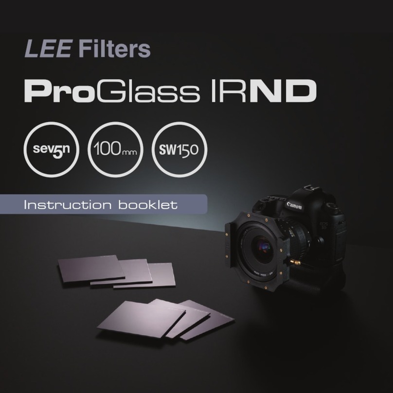 Lee Filters ProGlass IRND Instruction booklet