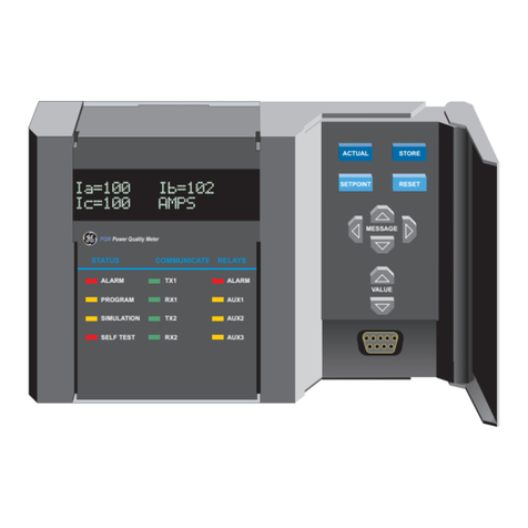 GE Power Quality Meter Series User manual