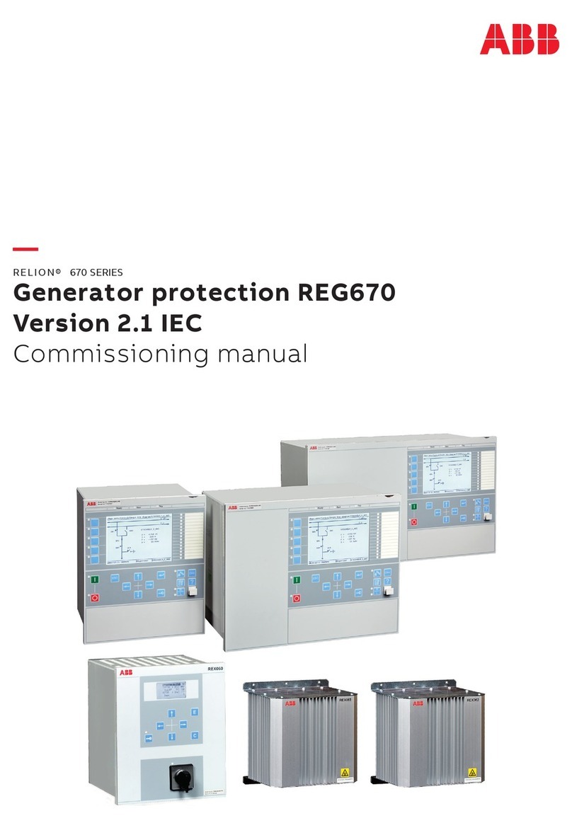 ABB Relion REG670 Commissioning manual