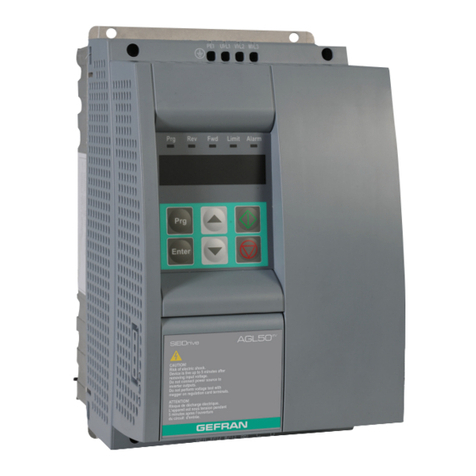 gefran AGL50-EV Series User manual