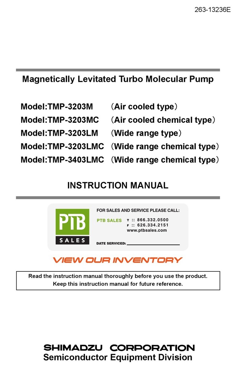 Shimadzu TMP-3203MC instruction manual