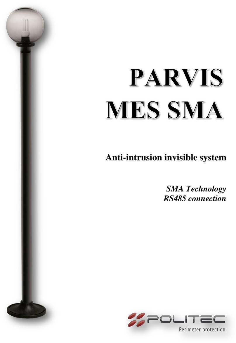 Politec PARVIS MES SMA Series User manual Politec PARVIS MES SMA Series User manual